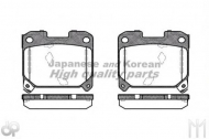 Комплект тормозных колодок ASHUKI 1083-5102