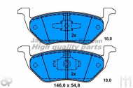 Комплект тормозных колодок ASHUKI M075-40