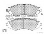 Комплект тормозных колодок ASHUKI 1080-8090