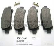 Комплект тормозных колодок ASHUKI 1083-3007