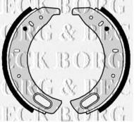Комлект тормозных накладок BORG & BECK BBS6014