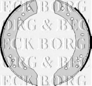 Комлект тормозных накладок BORG & BECK BBS6016