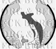 Комлект тормозных накладок BORG & BECK BBS6117