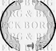 Комлект тормозных накладок BORG & BECK BBS6197