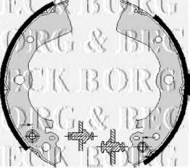 Комлект тормозных накладок BORG & BECK BBS6226