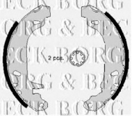 Комлект тормозных накладок BORG & BECK BBS6227
