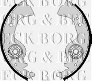 Комлект тормозных накладок BORG & BECK BBS6244