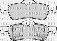 Комплект тормозных колодок BORG & BECK BBP2142