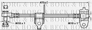Шлангопровод BORG & BECK BBH6996