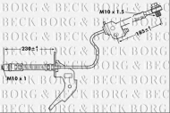 Шлангопровод BORG & BECK BBH7121