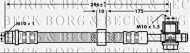 Шлангопровод BORG & BECK BBH7185