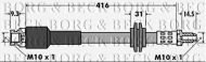 Шлангопровод BORG & BECK BBH7425