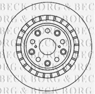 Тормозной диск BORG & BECK BBD5962S