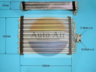 Испаритель AUTO AIR GLOUCESTER 21-5639