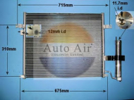 Конденсатор AUTO AIR GLOUCESTER 16-2049