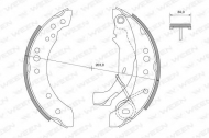 Комлект тормозных накладок WEEN 152-2038