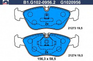Комплект тормозных колодок GALFER B1.G102-0956.2