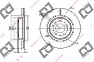 Тормозной диск DJ PARTS BD1836