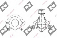 Шарнир DJ PARTS DB1024