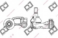 Шарнир DJ PARTS DE1094