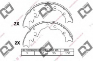 Комлект тормозных накладок DJ PARTS BS1269