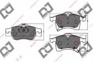 Комплект тормозных колодок DJ PARTS BP1278