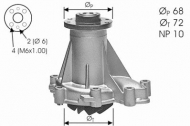 Насос PROTECHNIC PRW0407