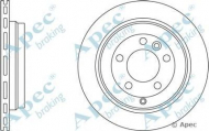 Тормозной диск APEC braking DSK2428