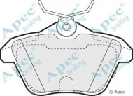 Комплект тормозных колодок APEC braking PAD1052