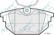 Комплект тормозных колодок APEC braking PAD1058