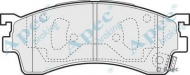 Комплект тормозных колодок APEC braking PAD1100