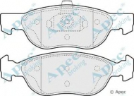 Комплект тормозных колодок APEC braking PAD1114