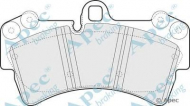 Комплект тормозных колодок APEC braking PAD1317
