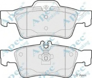 Комплект тормозных колодок APEC braking PAD1322