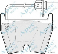 Комплект тормозных колодок APEC braking PAD1378
