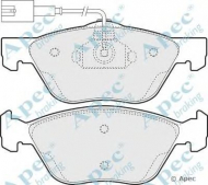 Комплект тормозных колодок APEC braking PAD1396
