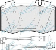 Комплект тормозных колодок APEC braking PAD1535