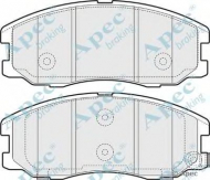 Комплект тормозных колодок APEC braking PAD1574