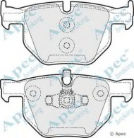 Комплект тормозных колодок APEC braking PAD1611