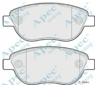 Комплект тормозных колодок APEC braking PAD1630