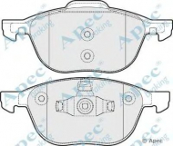 Комплект тормозных колодок APEC braking PAD1638