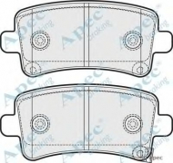 Комплект тормозных колодок APEC braking PAD1697