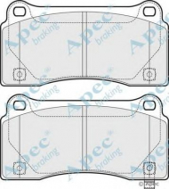 Комплект тормозных колодок APEC braking PAD1746