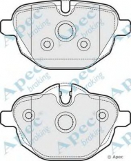 Комплект тормозных колодок APEC braking PAD1752