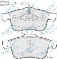Комплект тормозных колодок APEC braking PAD1794