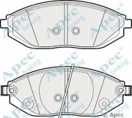 Комплект тормозных колодок APEC braking PAD1874