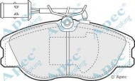 Комплект тормозных колодок APEC braking PAD672