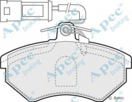Комплект тормозных колодок APEC braking PAD708