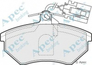Комплект тормозных колодок APEC braking PAD829