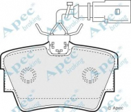 Комплект тормозных колодок APEC braking PAD1340